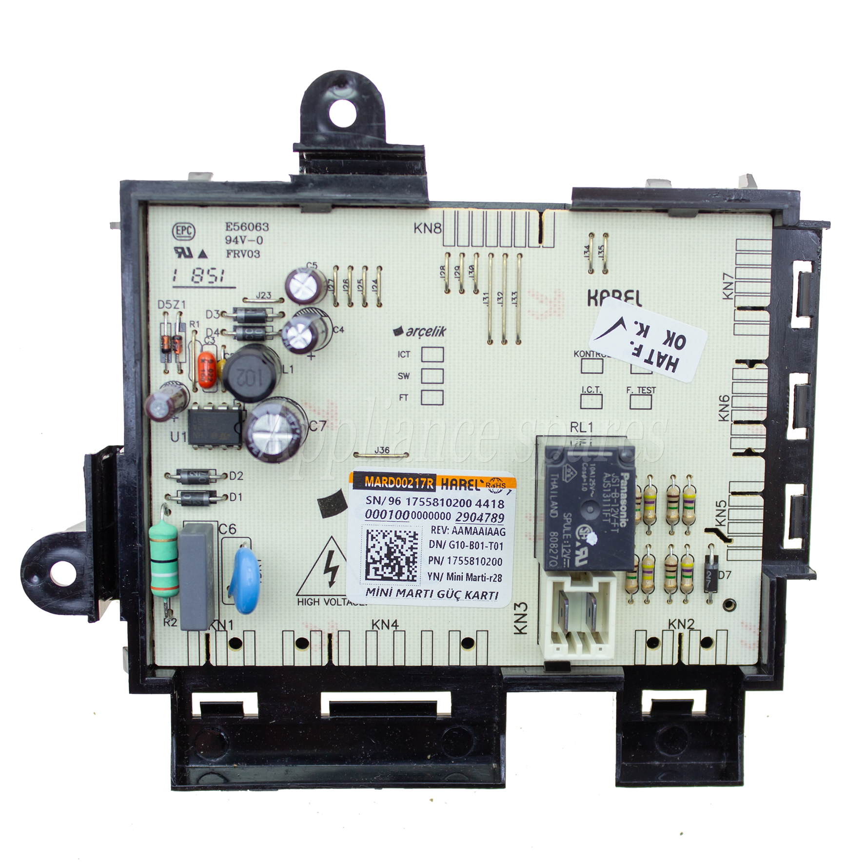 Defy Dishwasher Main PC Board