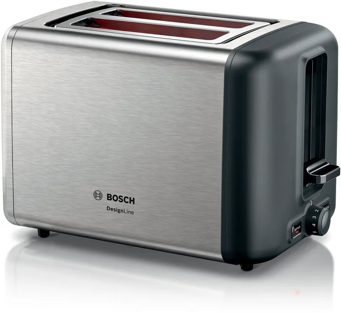 Bosch 2 Slice Toaster Stainless Steel TAT3P420