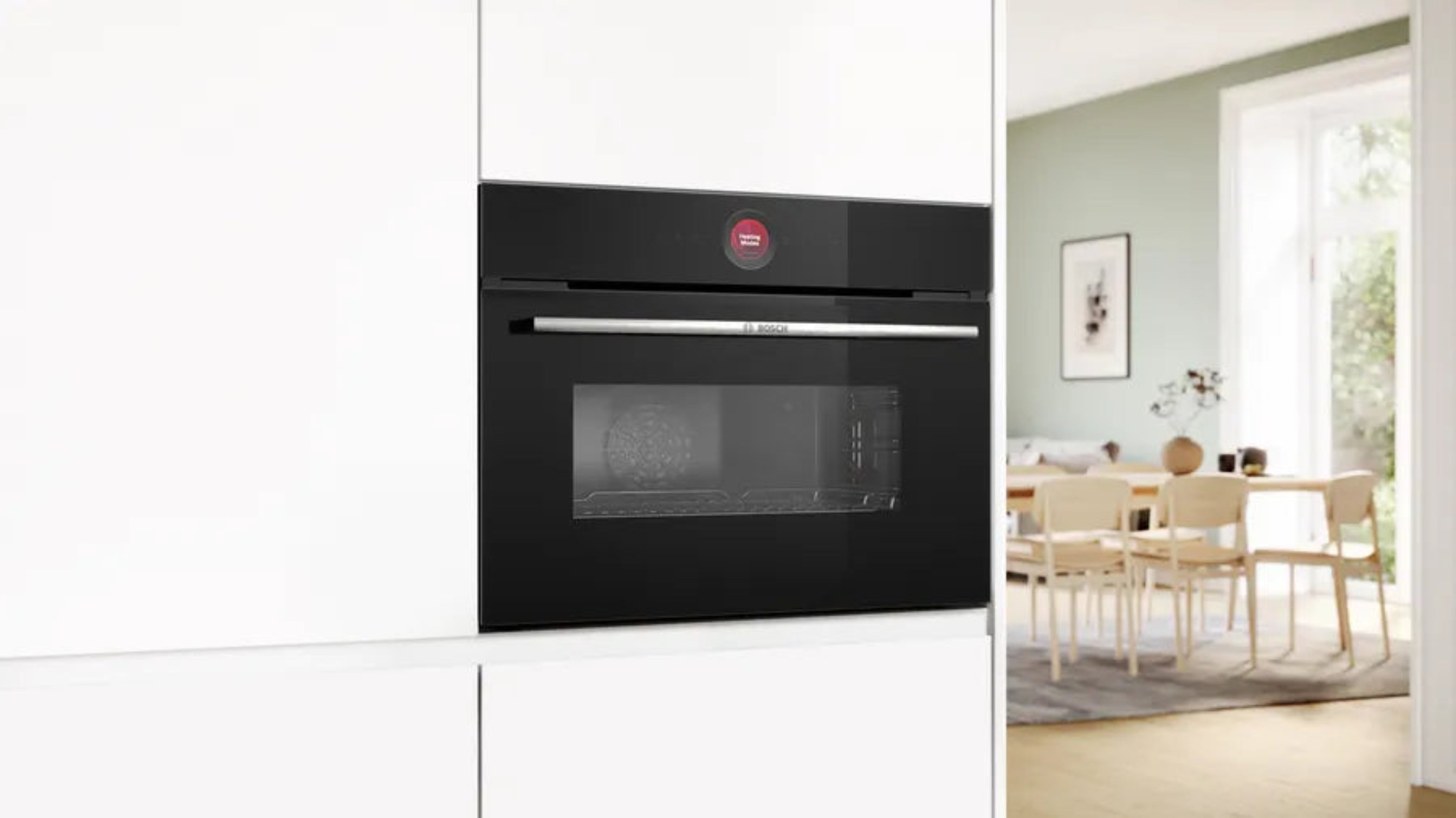 Bosch Built-In Microwave Oven Black Glass CMG7241B1
