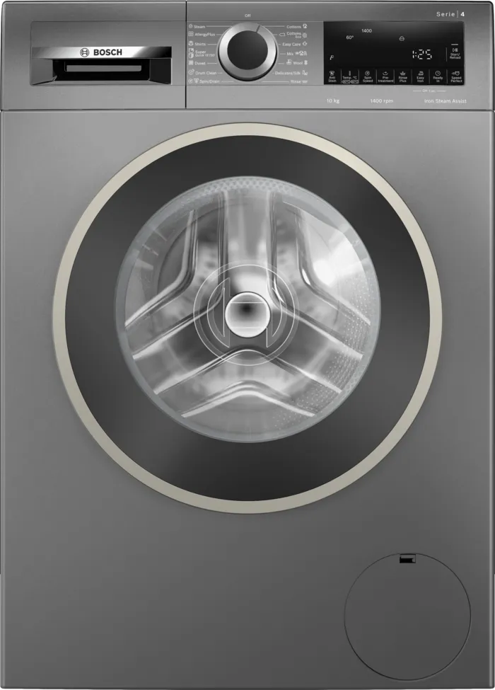 Bosch 10kg Series 4 Front Loader Washing Machine Grey WGA254ZRZA