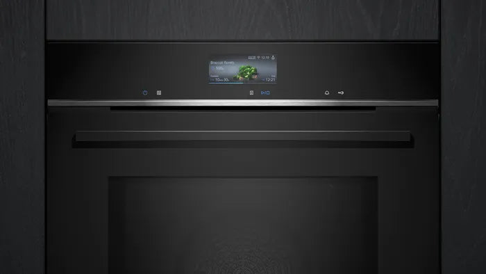 Siemens IQ700 Built-in Microwave Oven Black HM736GAB1