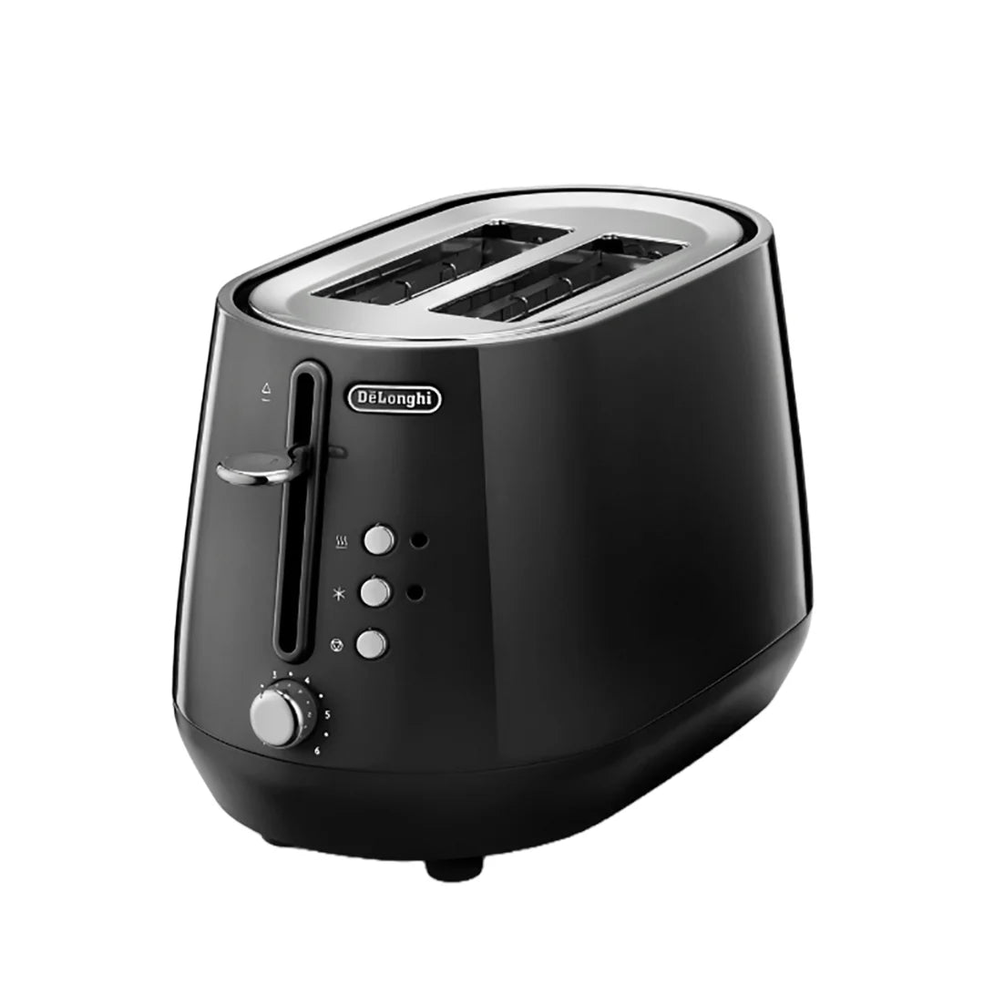 DeLonghi Eclettica 2-Slice Toaster Bold Black CTY2103.BK