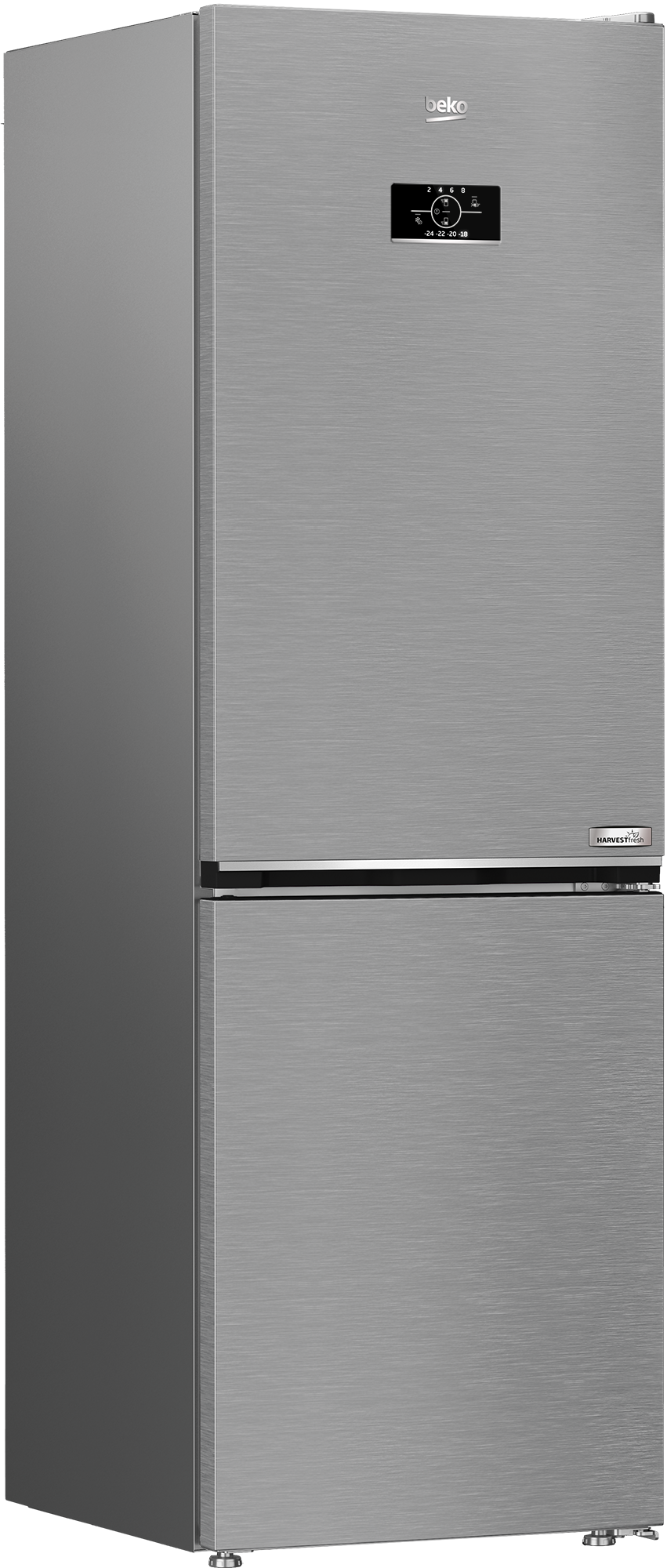 Beko 316L Fridge/Freezer (Bottom  Freezer) Brushed Silver B3RCNE364HXB