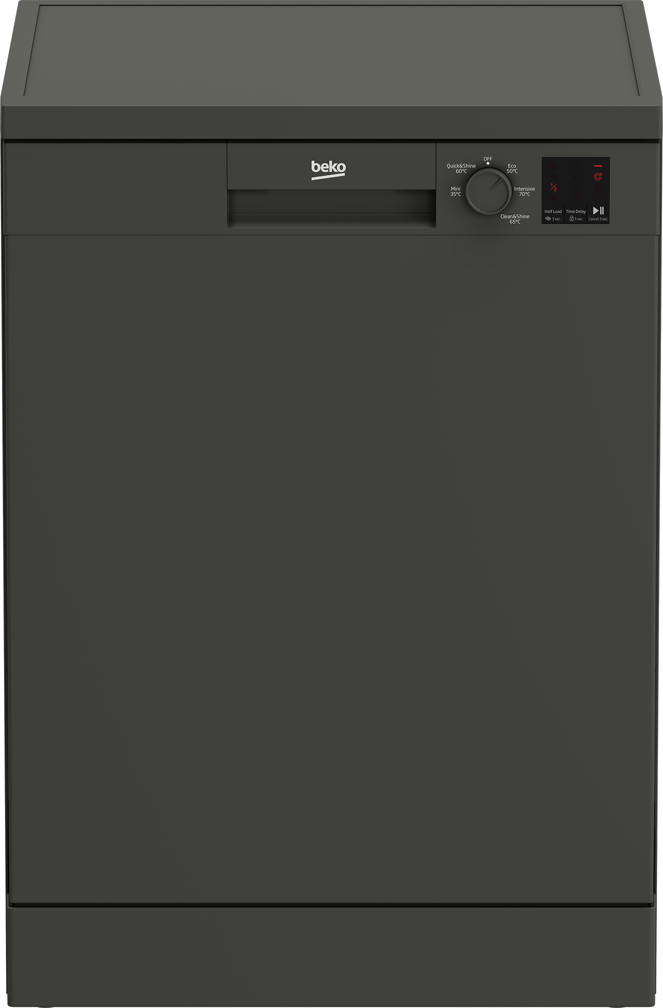 Beko 13 Place Setting Dishwasher Dark Inox BDW202