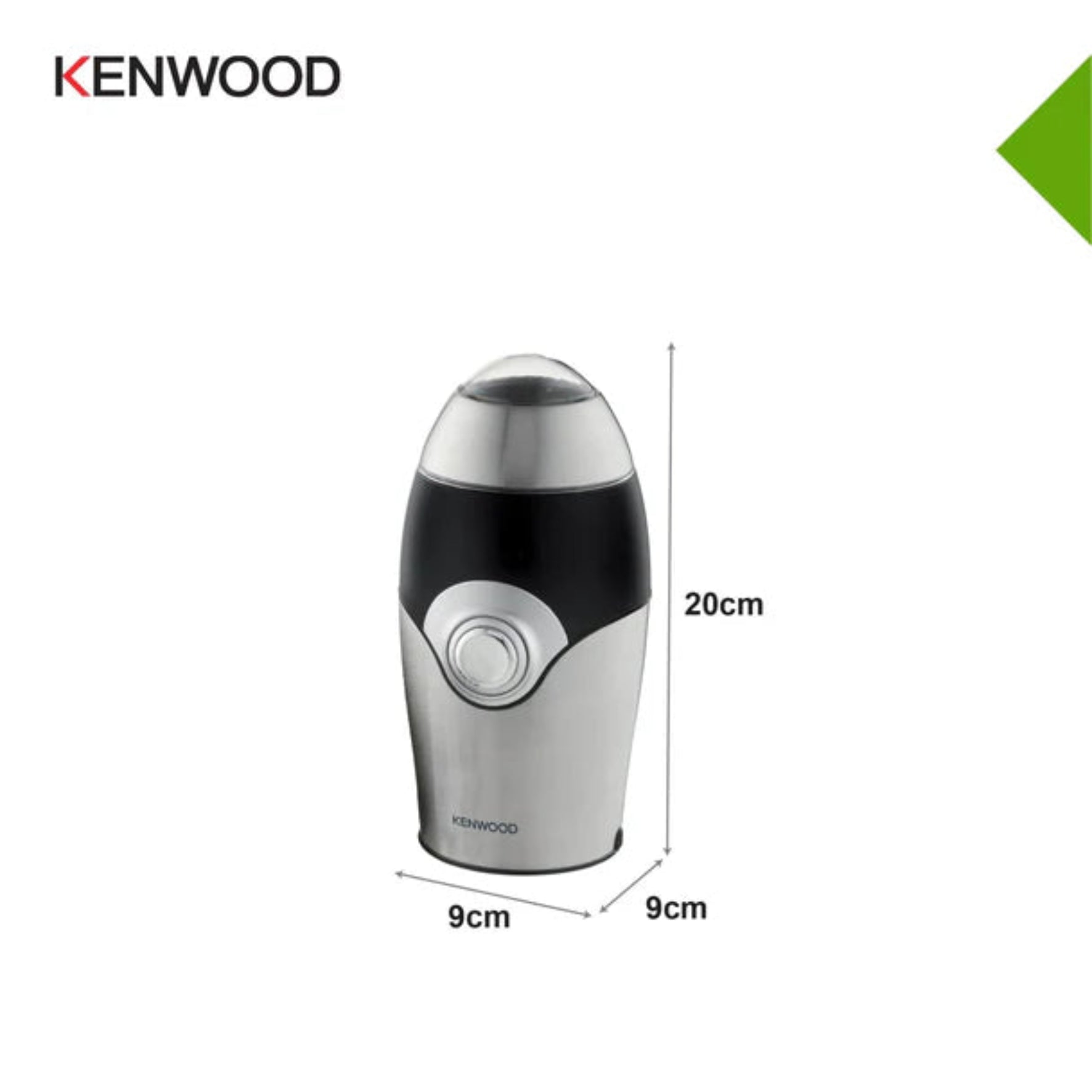 Kenwood Coffee And Spice Grinder Stainless Steel CGM16