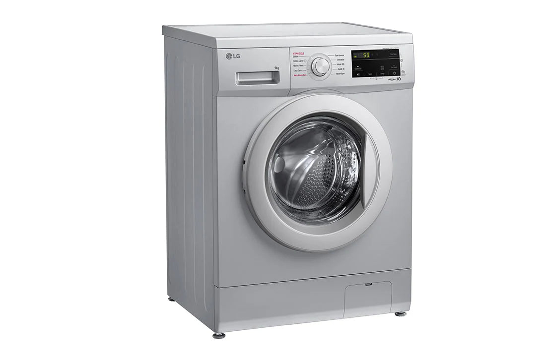 LG 9kg Front Loader Washing Machine Silver F4J3VYP5L