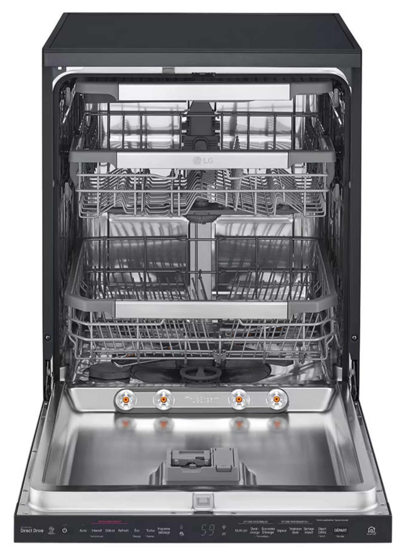 LG 14 Place Setting Dishwasher Black DFB325HM