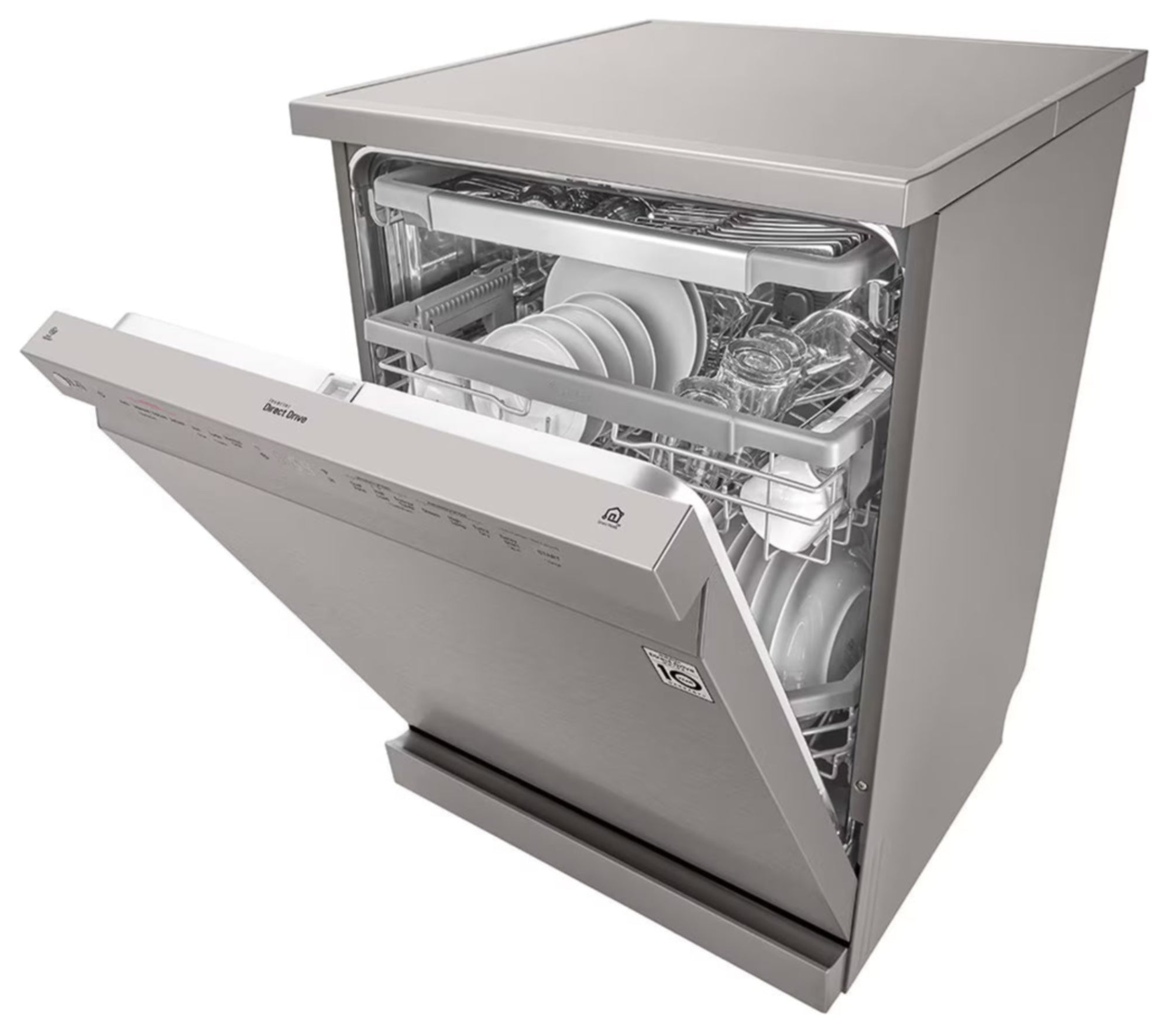 LG 14 Place Setting Dishwasher Silver DFB425FP