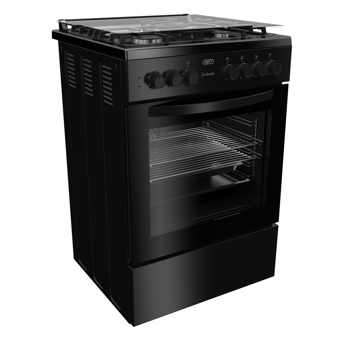 Defy Gas Electric Stove Black DGS606