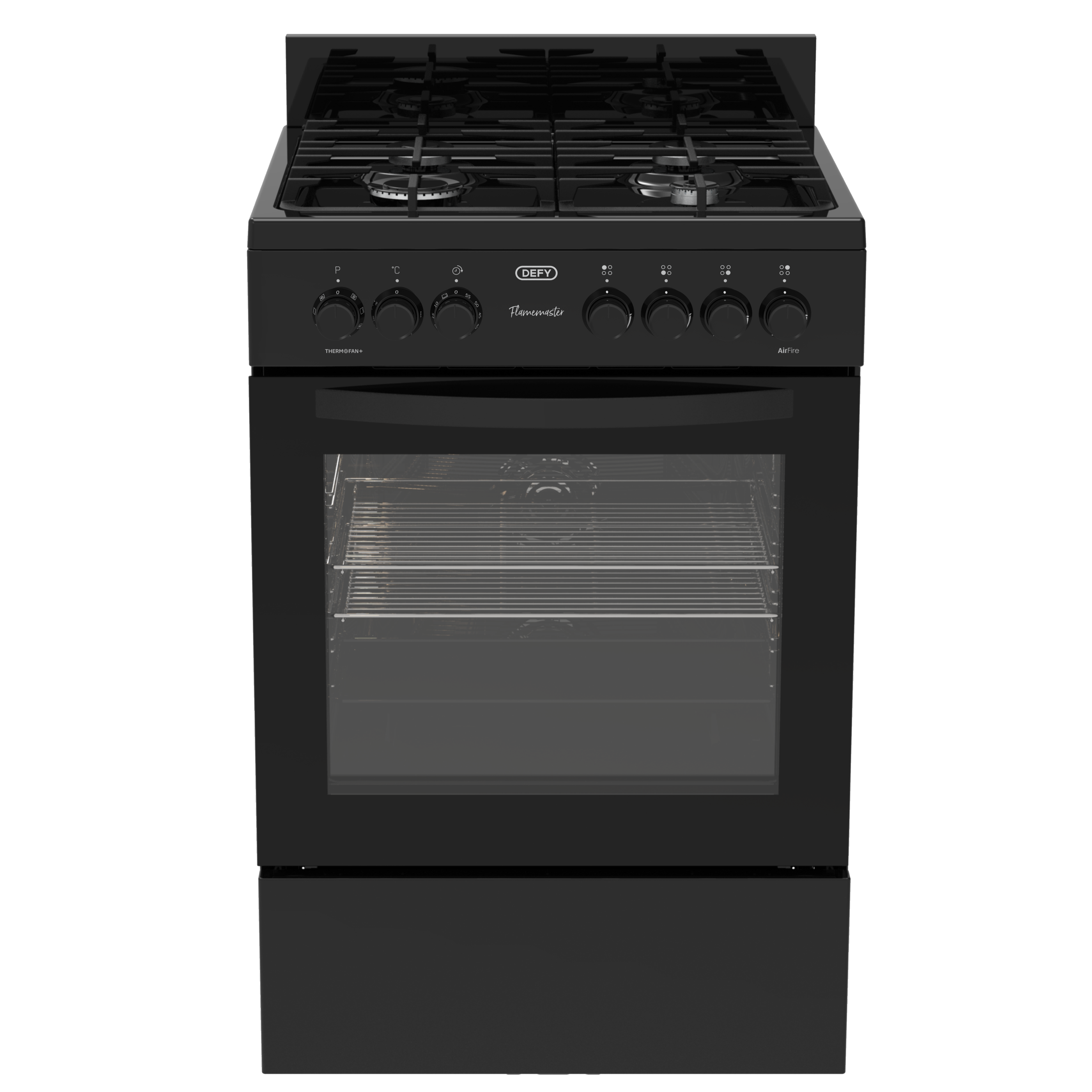 Defy Gas Electric Stove Black DGS606