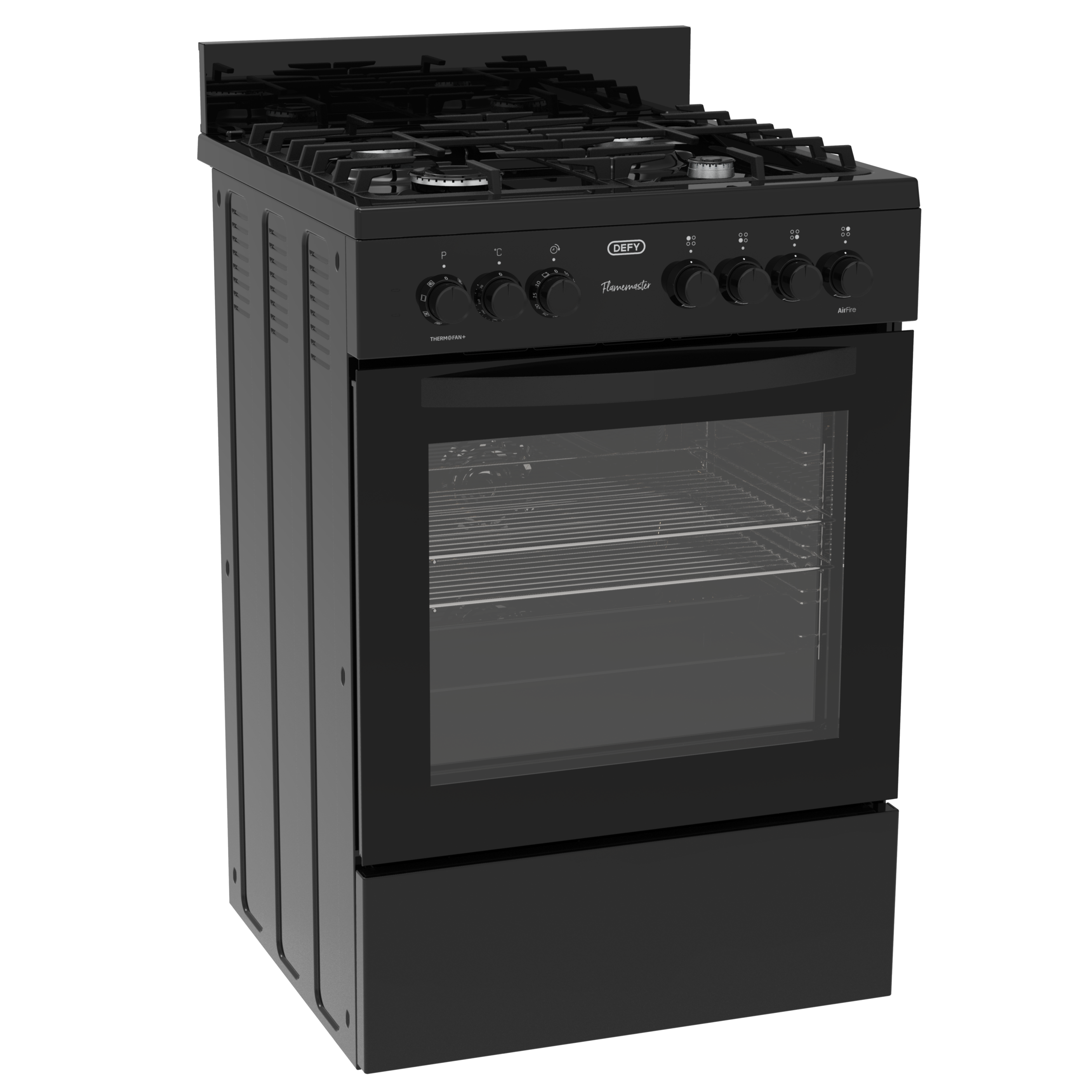 Defy Gas Electric Stove Black DGS606