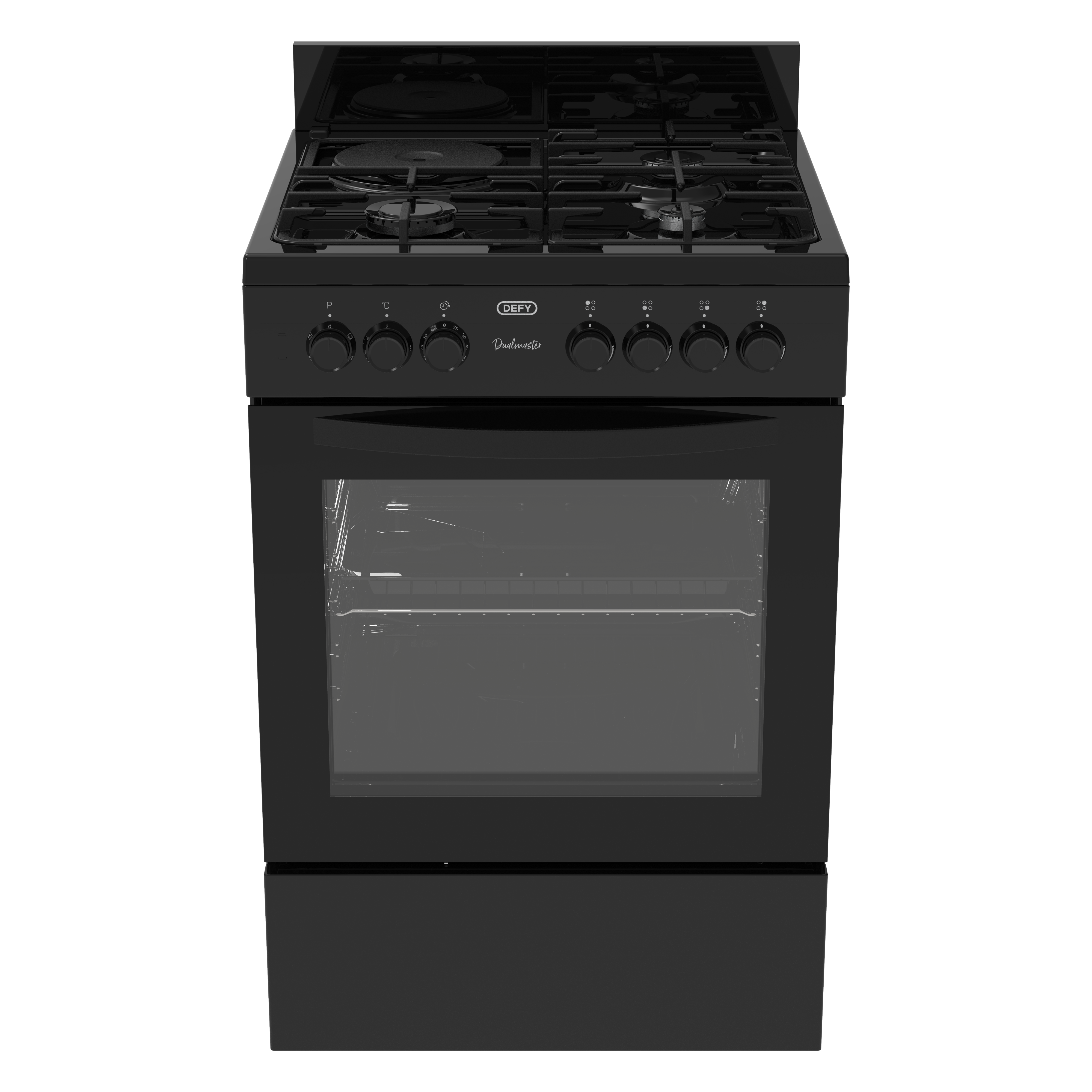 Defy Gas Electric Stove Black DGS679