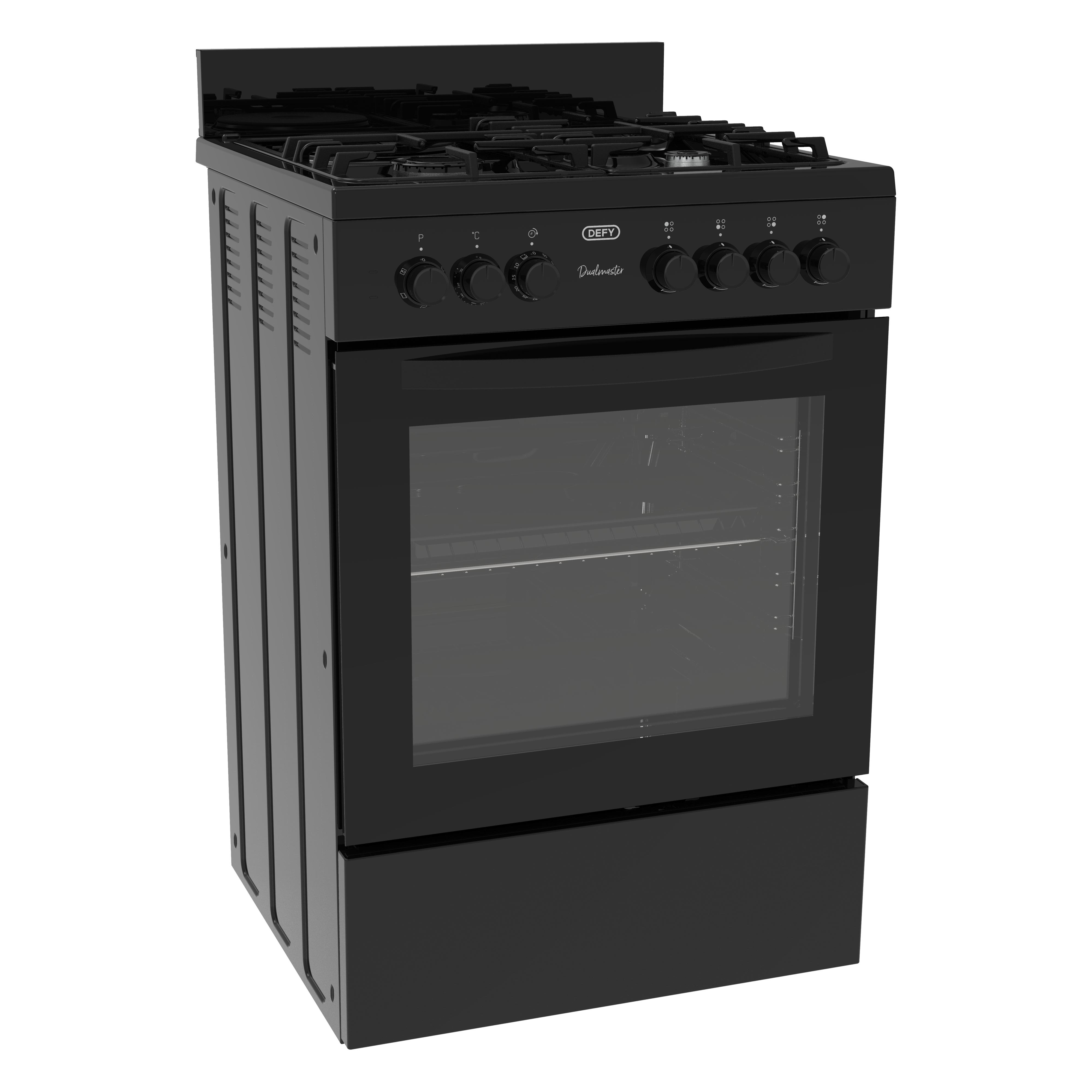 Defy Gas Electric Stove Black DGS679