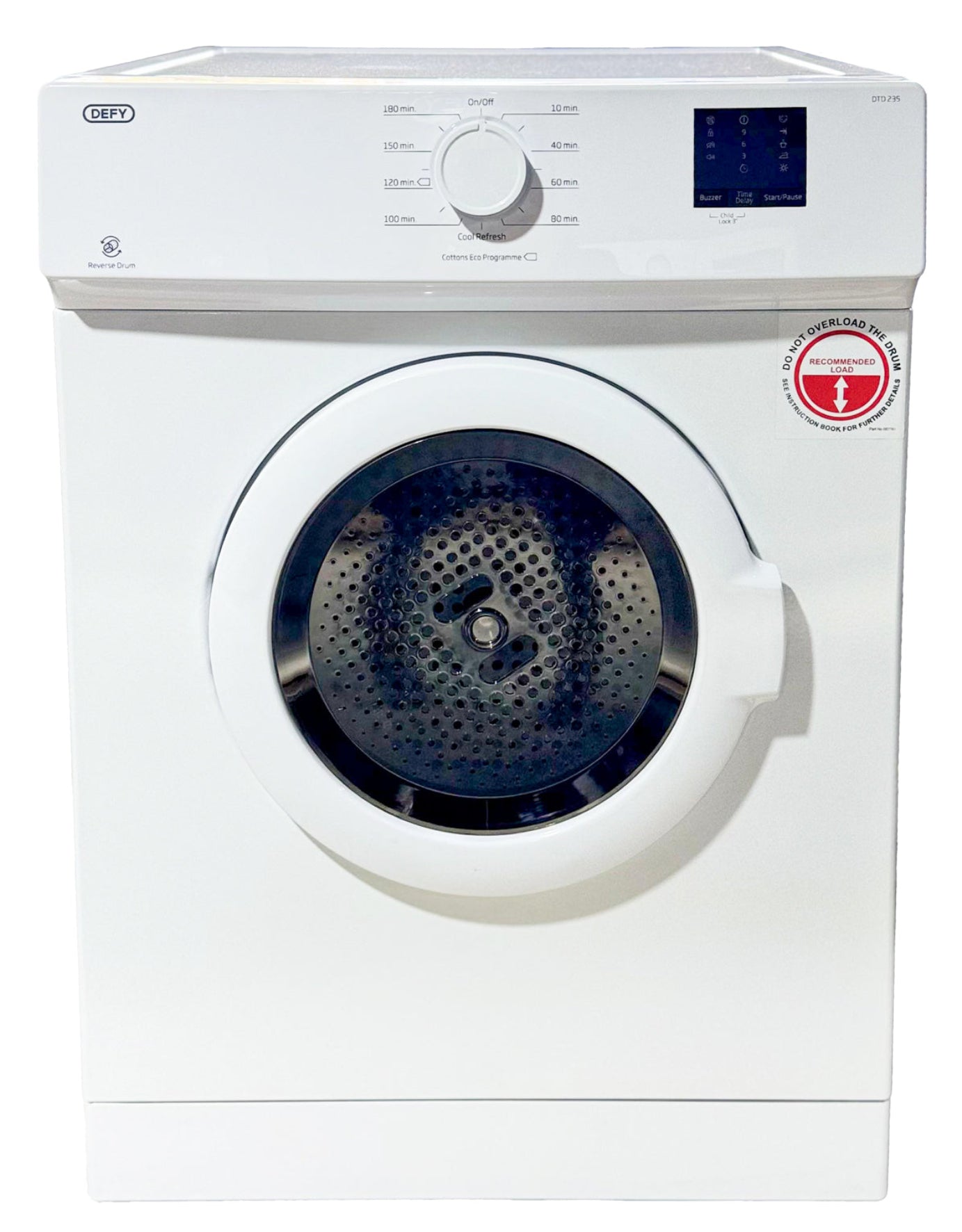 Defy 6kg Air Vented Tumble Dryer White DTD235