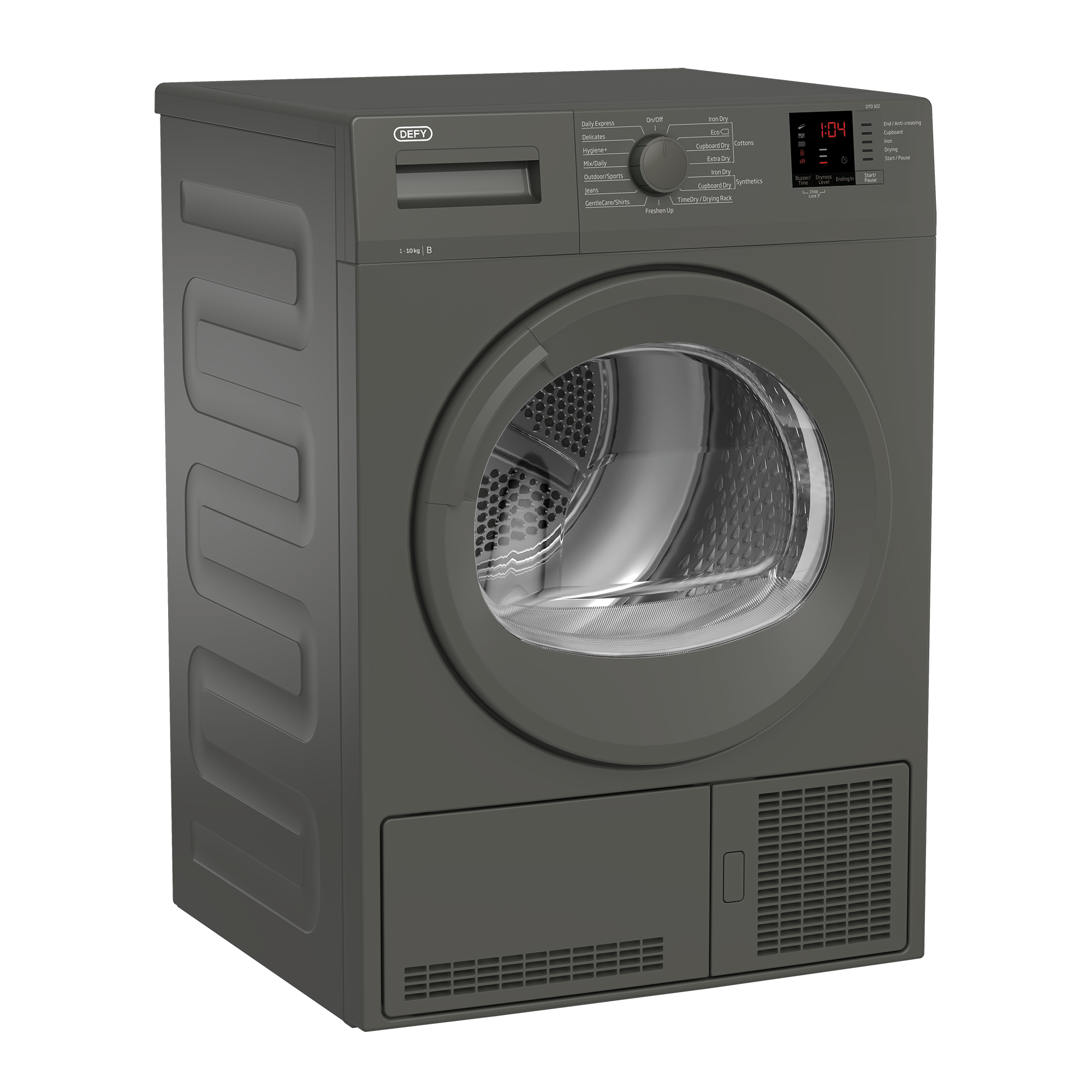 Defy 10kg Condenser Tumble Dryer Grey DTD322