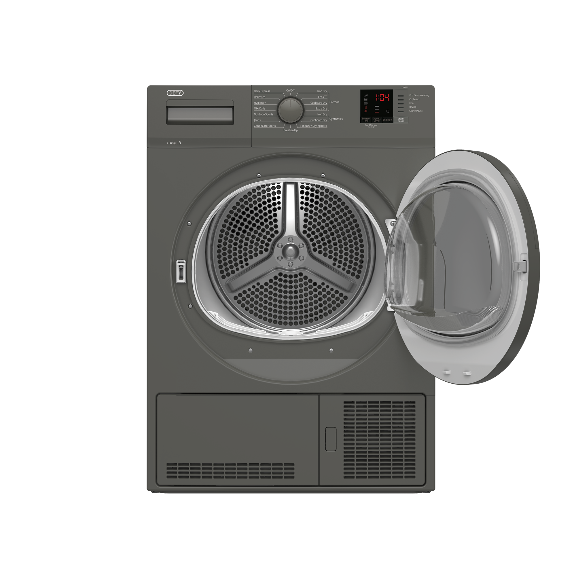 Defy 10kg Condenser Tumble Dryer Grey DTD322