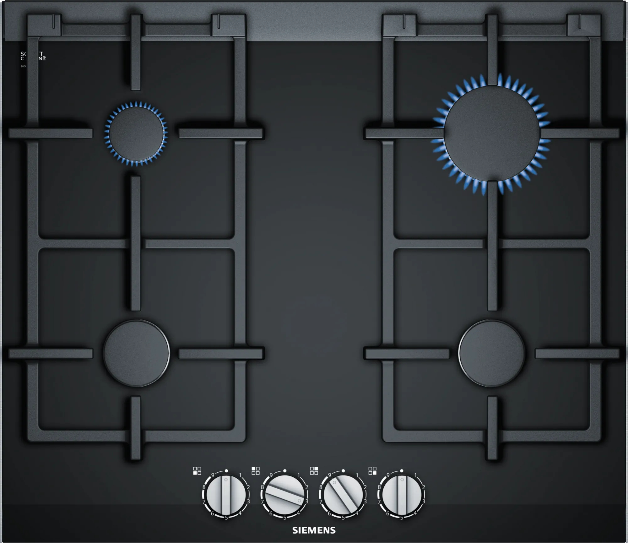 Siemens Gas Hob Black ER6A6PB70Z