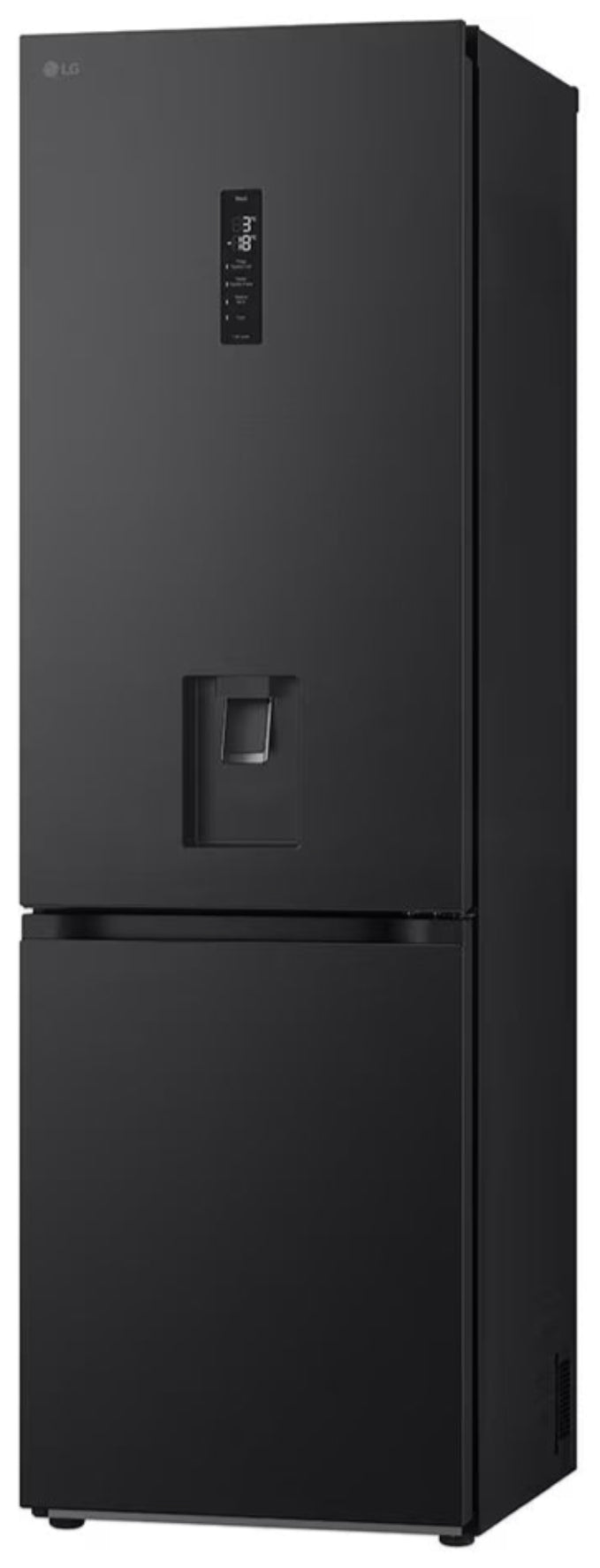 LG 343L Fridge Freezer Black With Door Cooling+ GC-F459FSUW
