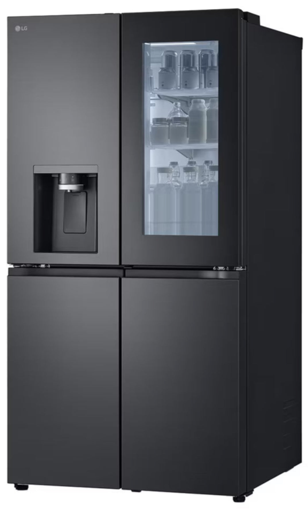 LG 733L French Door Fridge With UVnano in Black GC-X31FFCRL