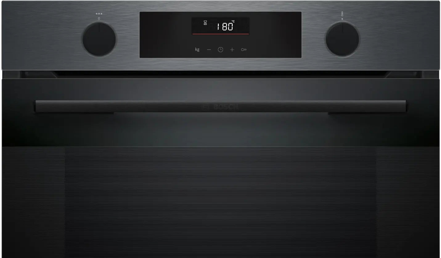 Bosch Series 4 Built-in Steam Oven Black Stainless Steel HUA736EG0Z