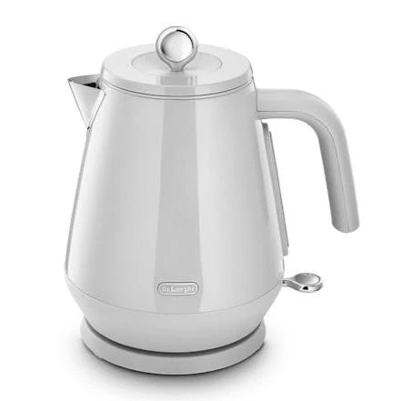 DeLonghi 1.7L Eclettica Kettle Whimsical White KBY2001.W