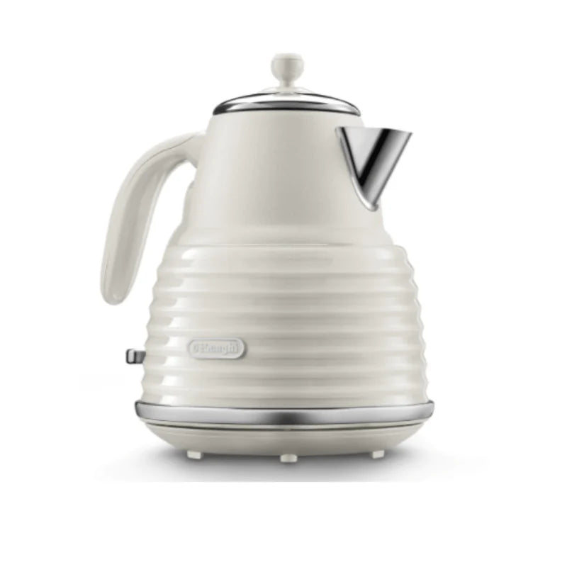 DeLonghi 1.5L Scolpito Kettle White KBZS3001.W