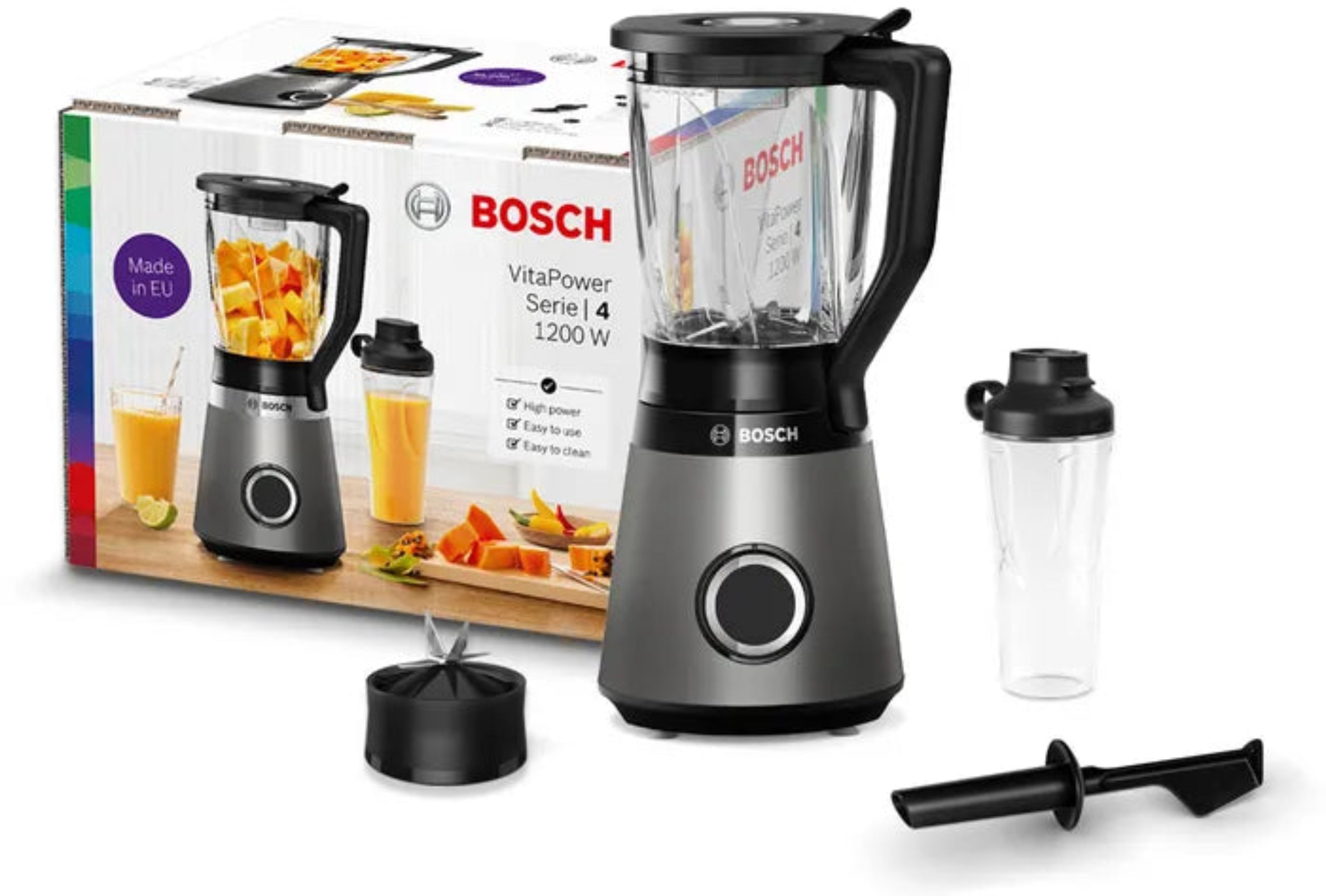 Bosch Blender Vita-Power Serie 4 Stainless Steel MMB6174S