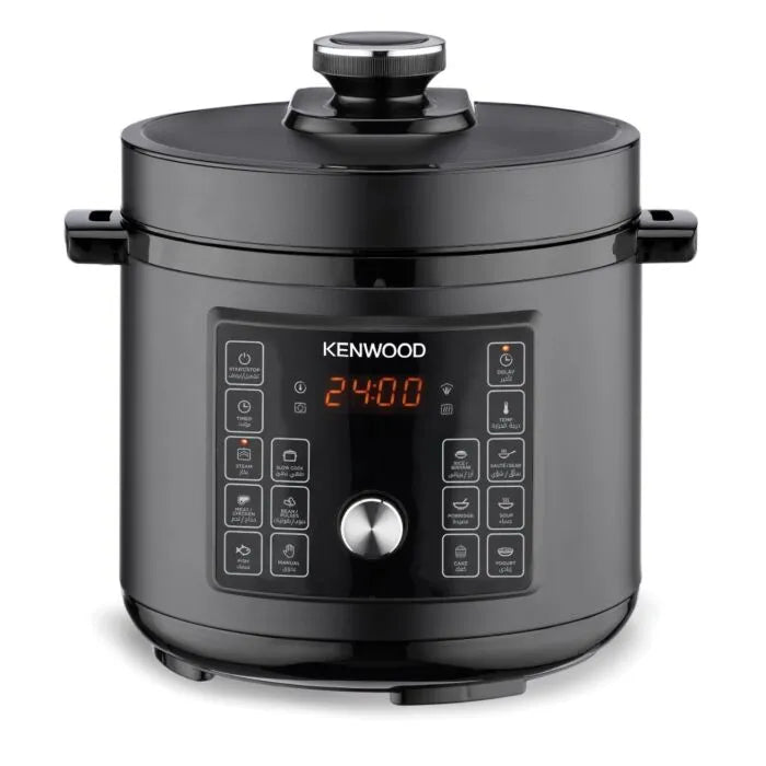 Kenwood 8L Pressure Cooker 16-in-1 Multifunctional Cooker Black PCM95.000BK