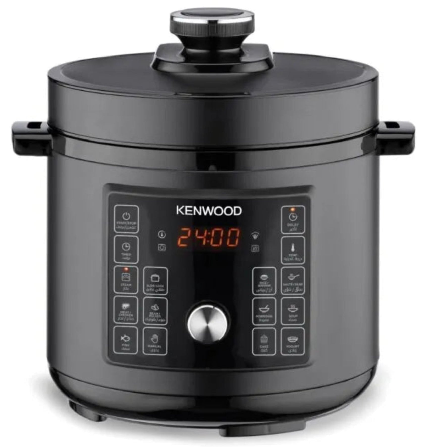 Kenwood 8L Pressure Cooker 16-in-1 Multifunctional Cooker Black PCM95.000BK