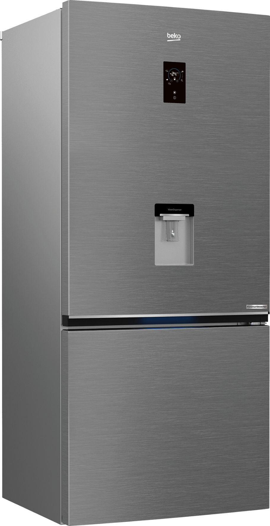 Beko 586L Fridge/Freezer Silver RCNE720E20DZXP