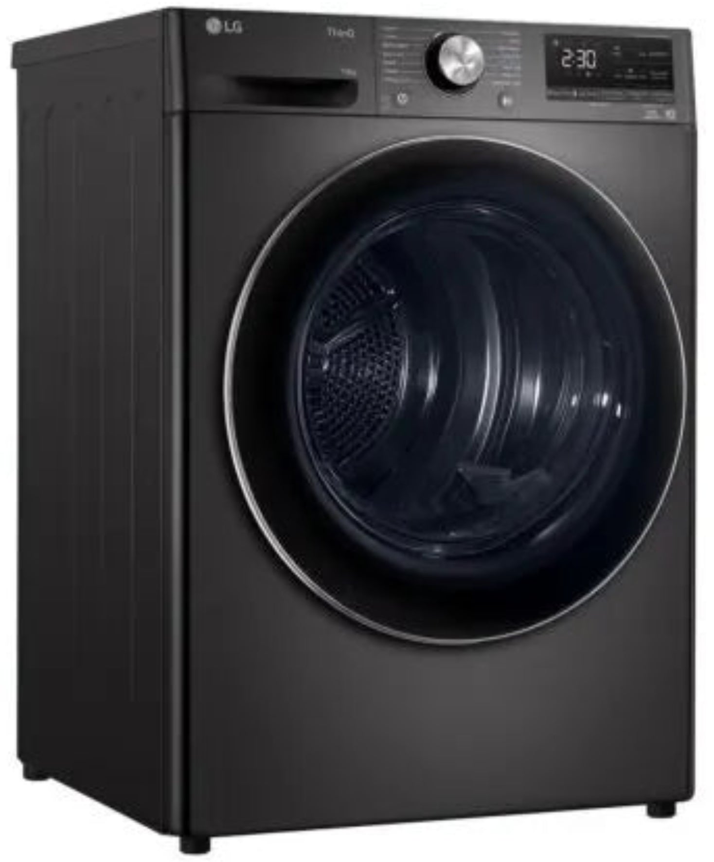 LG 10KG Dual Inverter Heat Pump Dryer Platinum Black RH10V9ZV2W