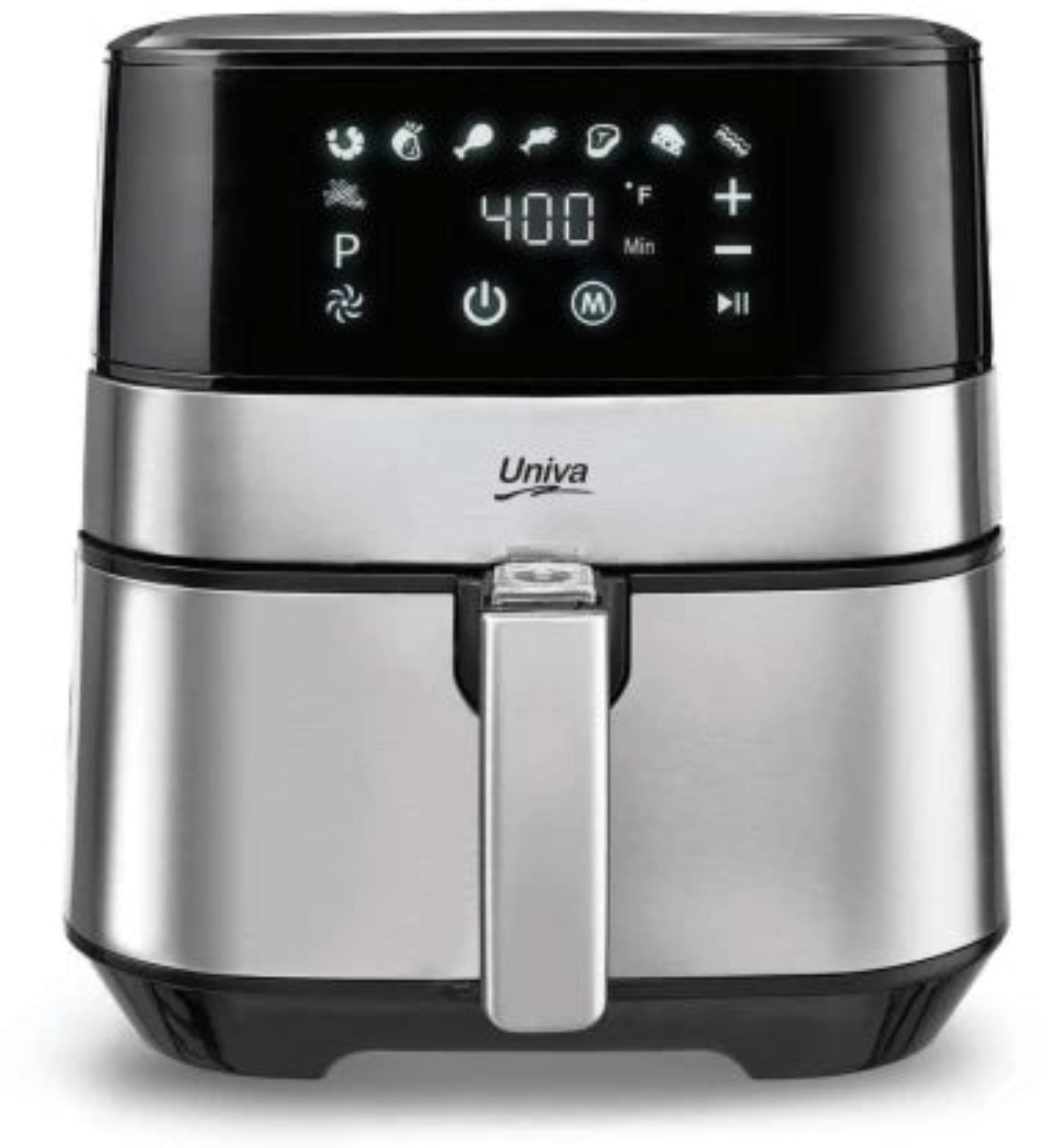 Univa Digital 5.7L Air Fryer Stainless Steel UAF0570S