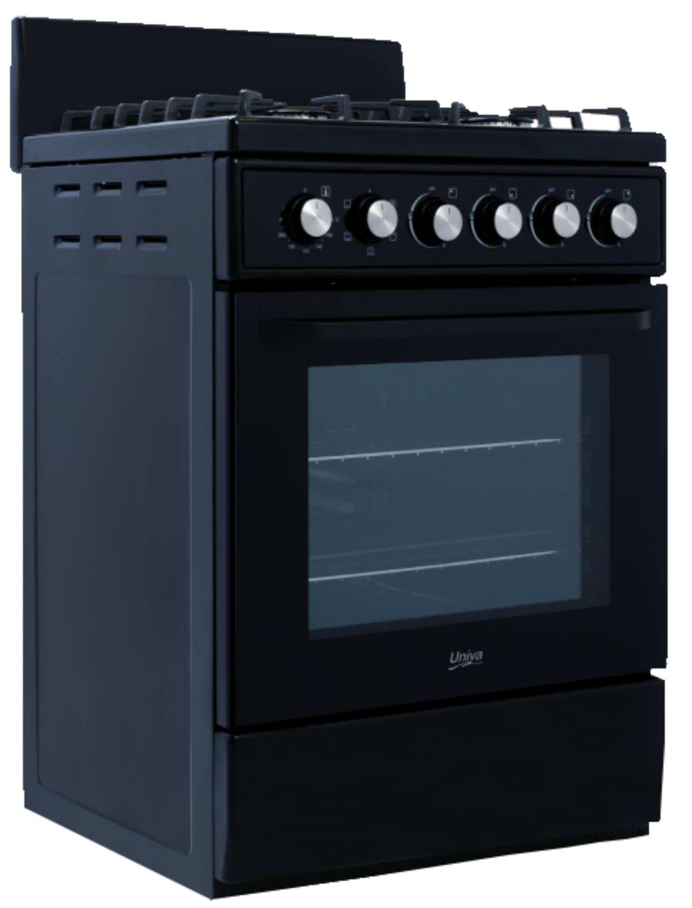 Univa 84L Gas/Electric Stove Black UGE016BI-1