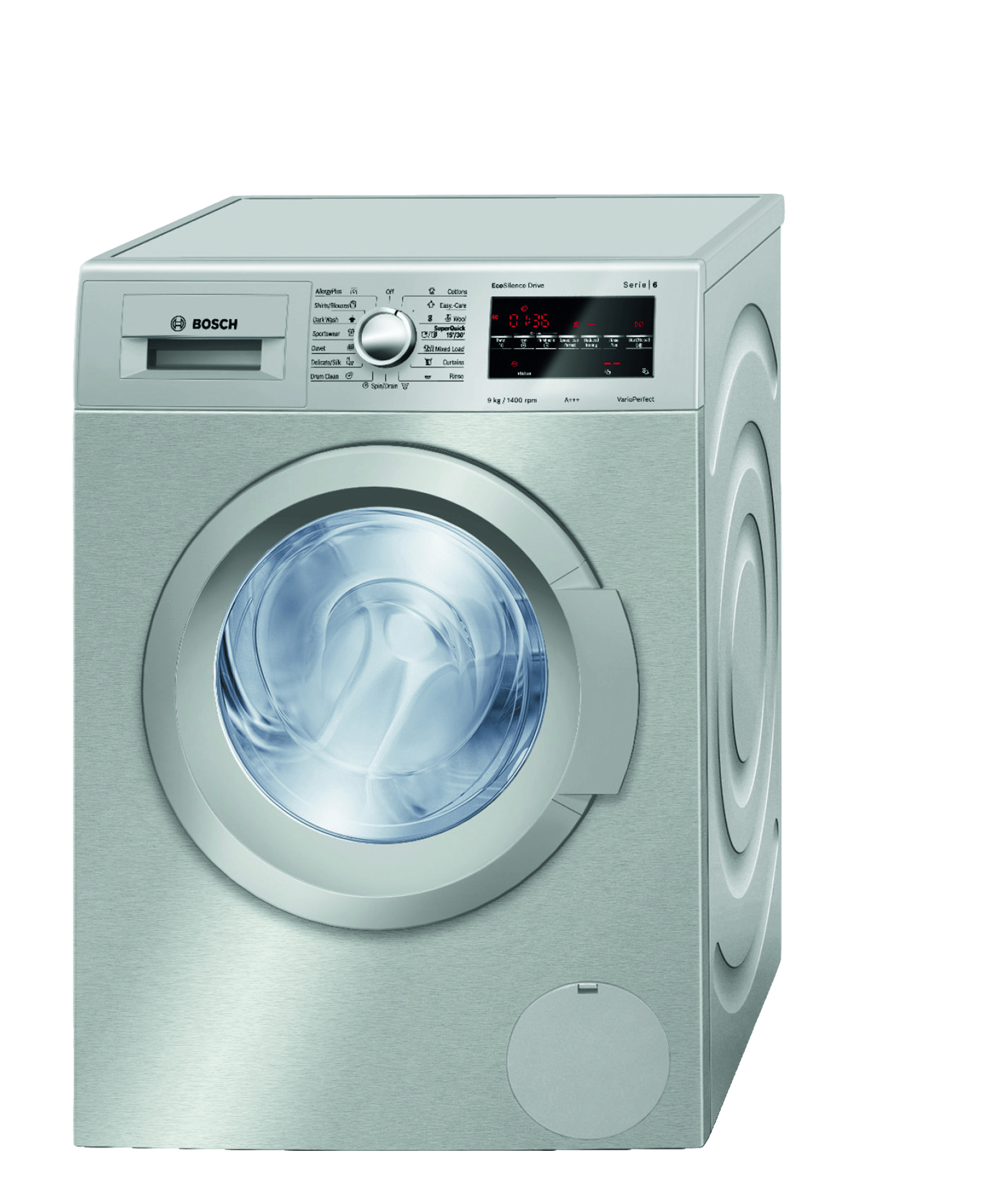 Bosch 9kg Front Loader Washing Machine Inox WAT2848XZA