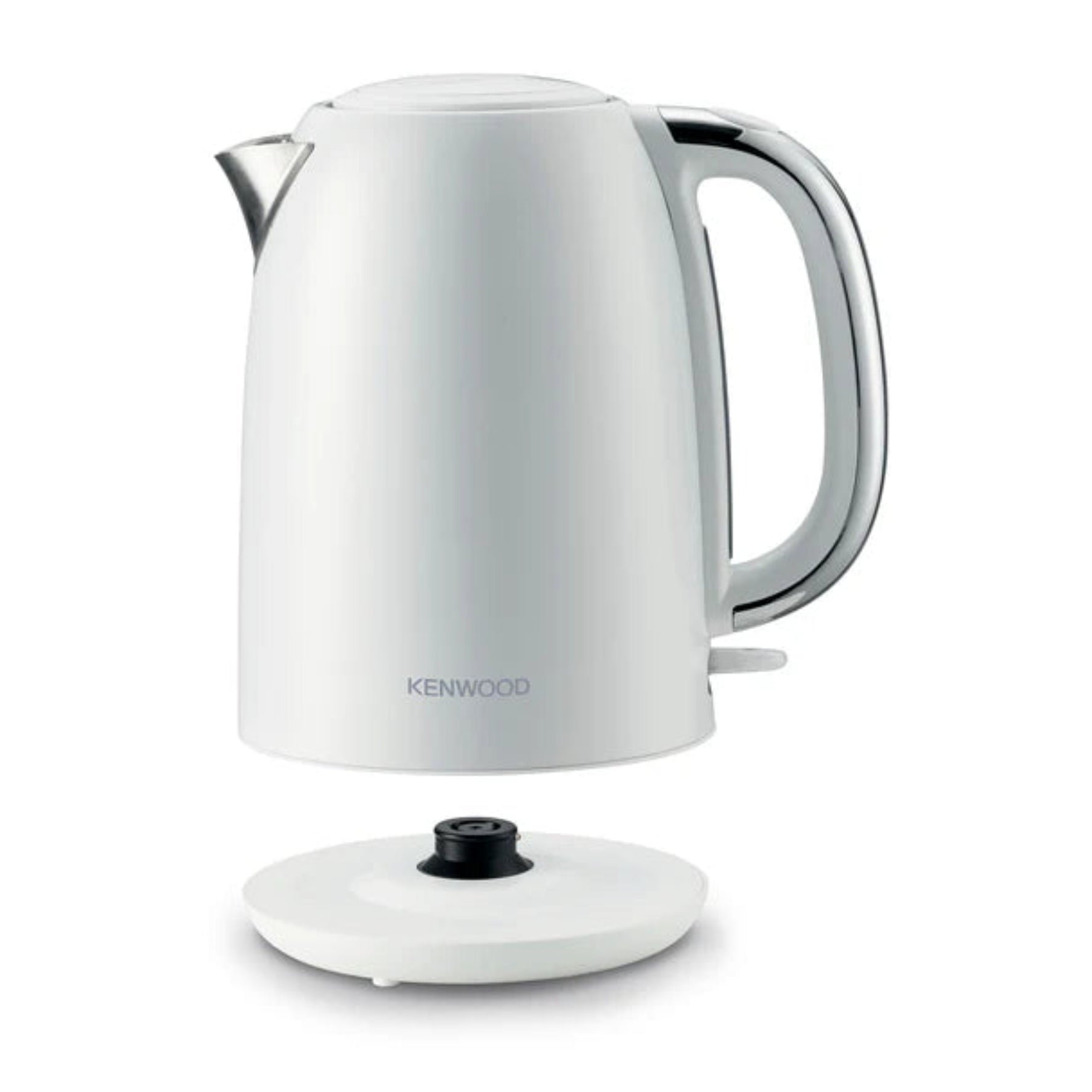 Kenwood - Elementa S/Steel Electric Kettle Matt White - ZJM37.000WH
