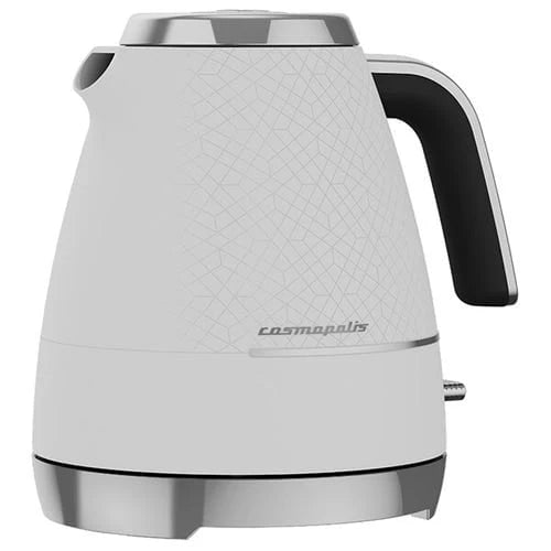 Beko 1.7L Cosmopolis Dome Kettle White & Chrome WKM8307CR