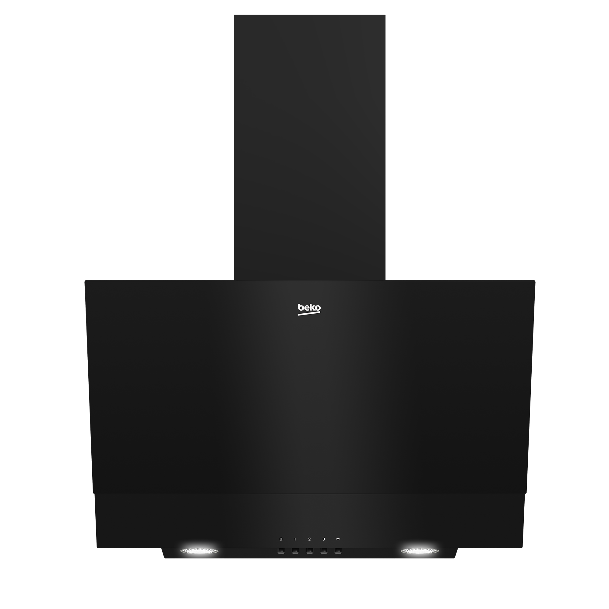 Beko Inclined 60cm Cookerhood Black BHCA62422BBH