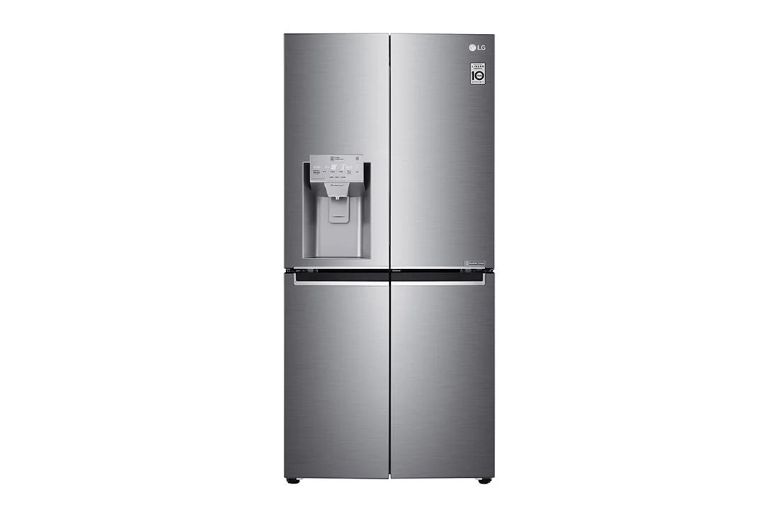 LG 570L French Door Fridge Silver Inox GC-J22FTLPL