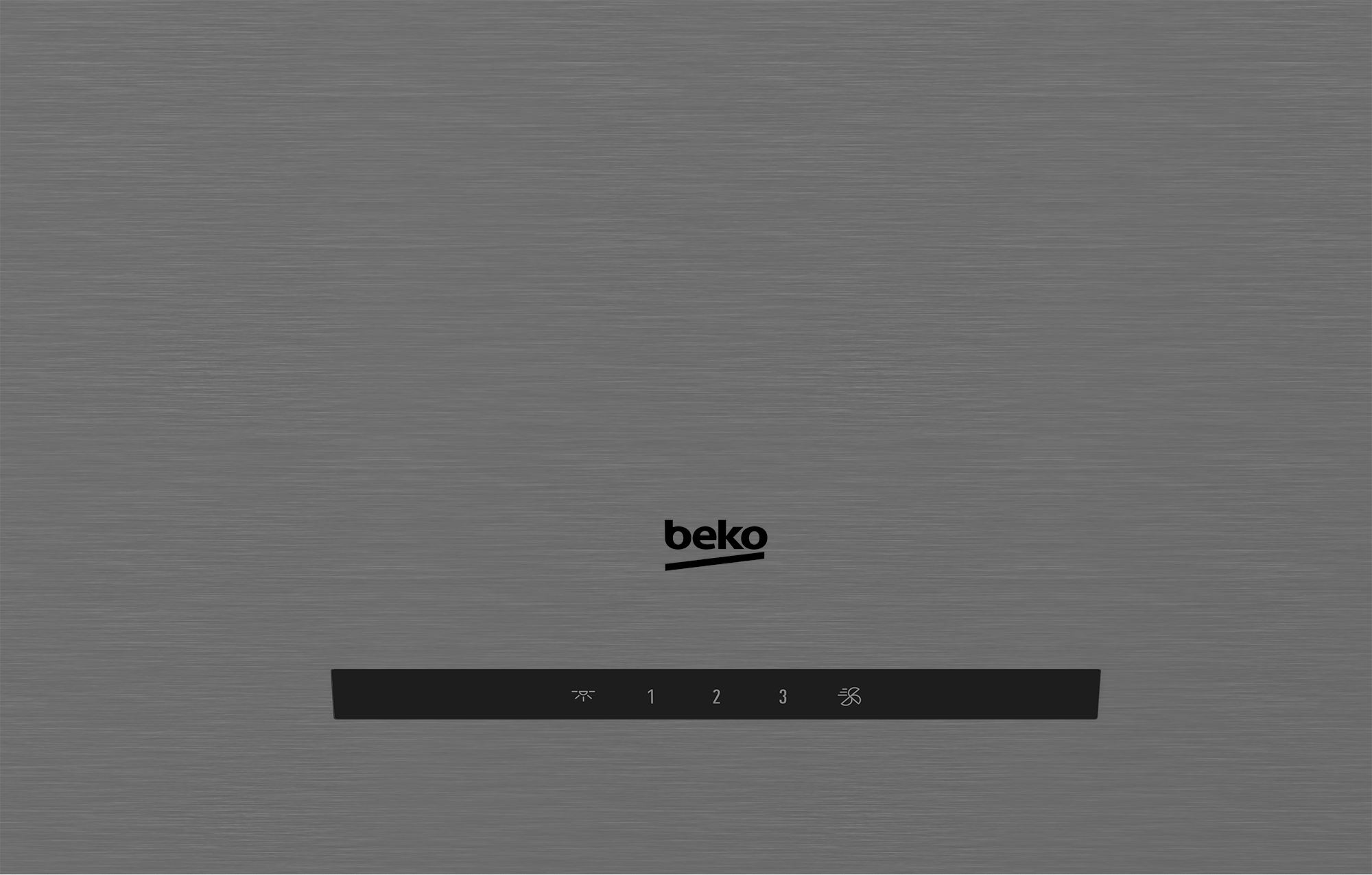 Beko Inclined Cookerhood Black/Grey HCA93640SS