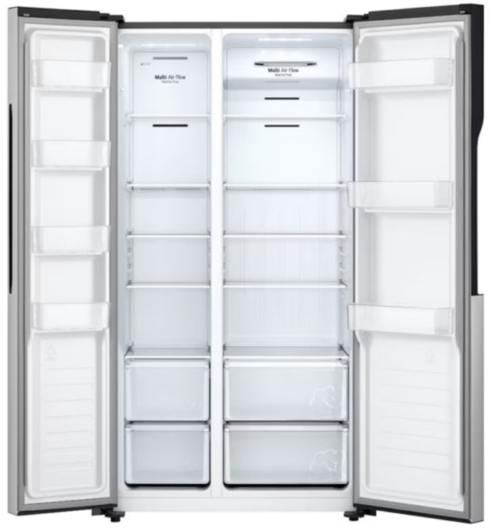 LG 519L Side by Side Fridge Silver GCFB507PQAM