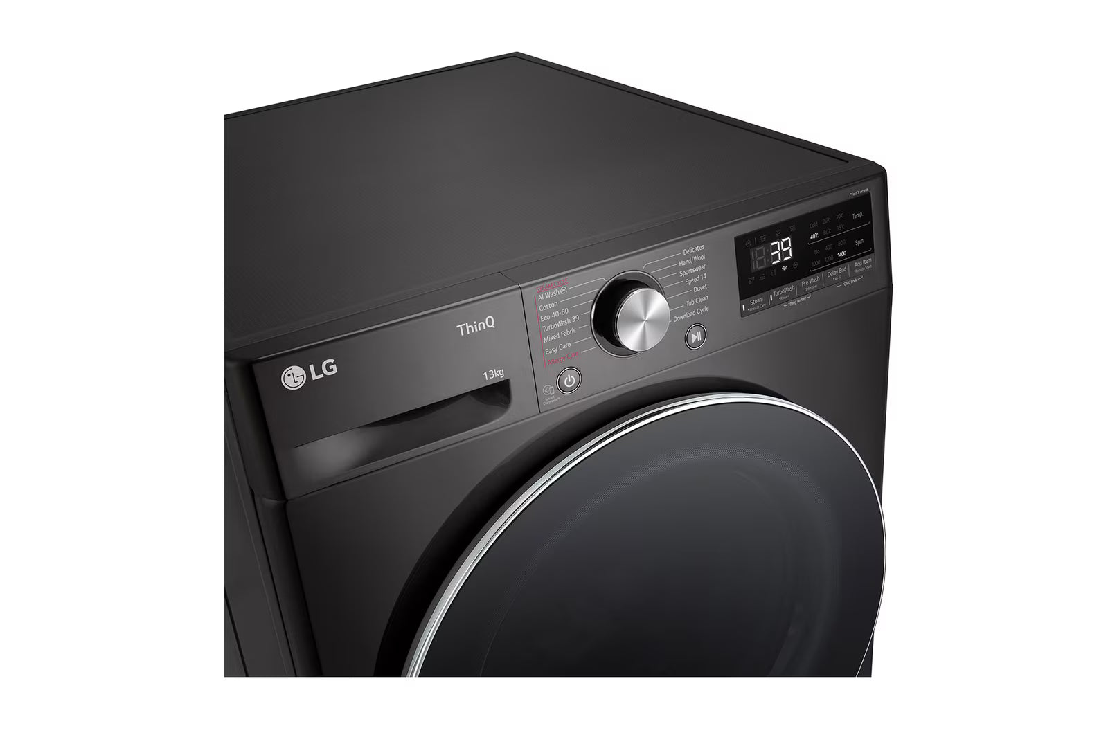 LG 13Kg Front Loader Black Finish F4Y9LWP2ZB