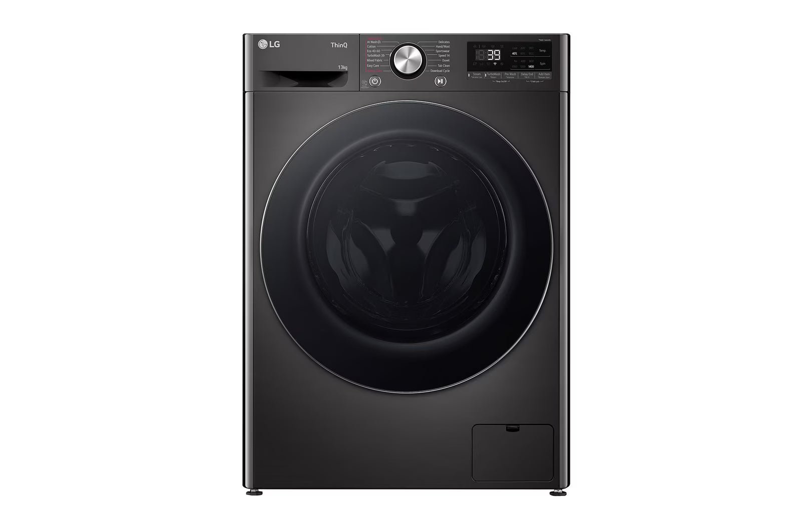 LG 13Kg Front Loader Black Finish F4Y9LWP2ZB