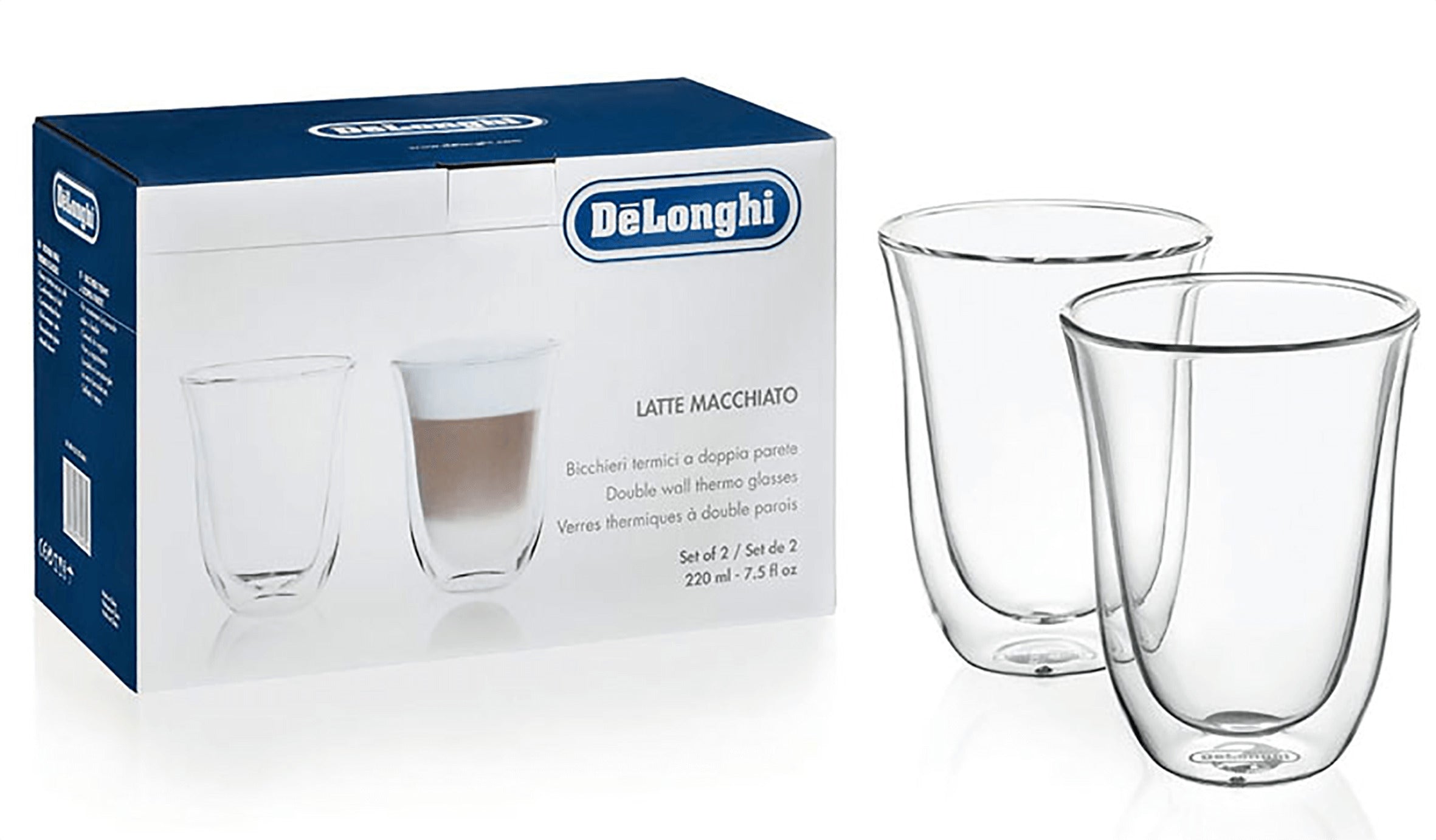 De'Longhi Latte Glass Set 5513214611