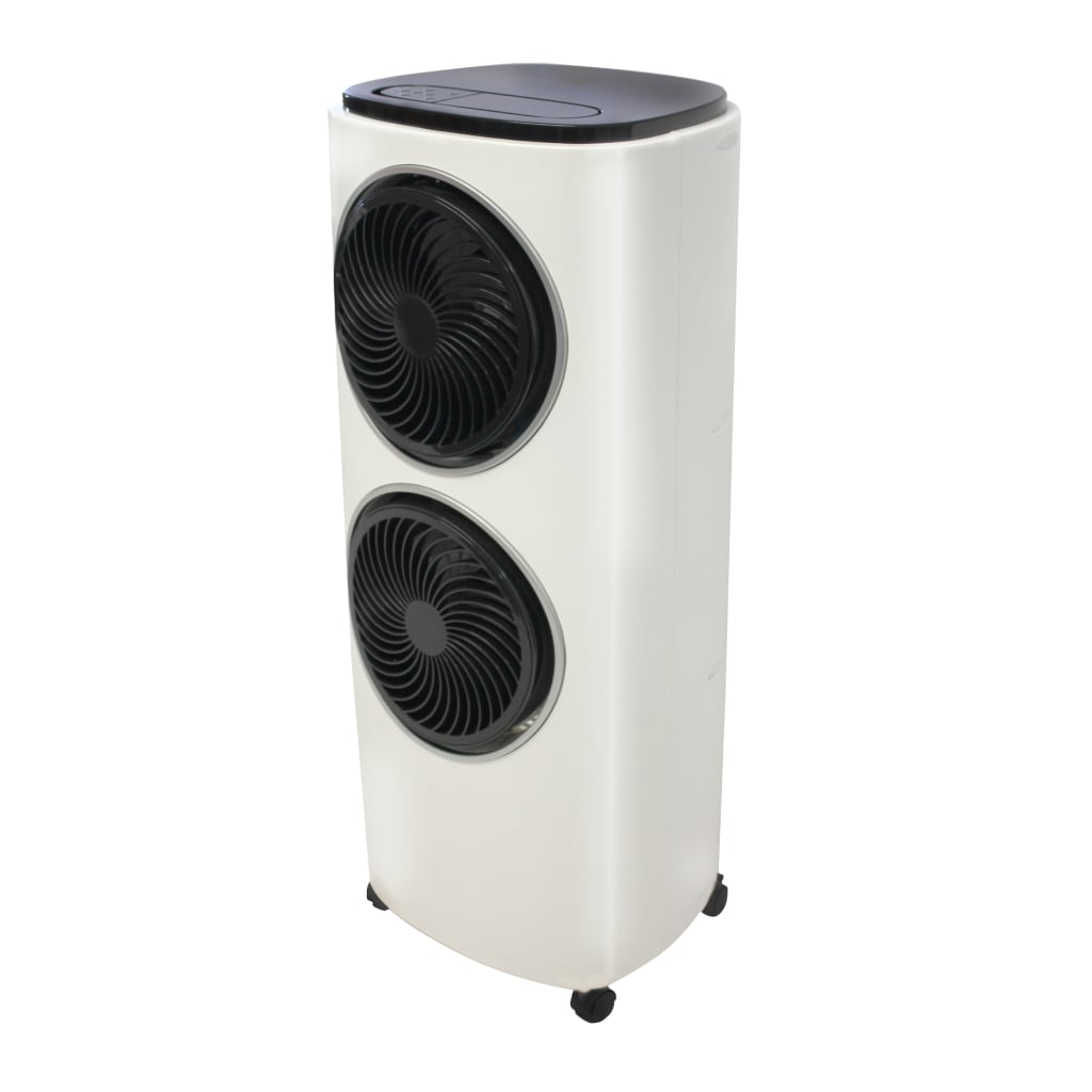 Alva Air Twin Fan Evaporative Air Cooler White ACS101