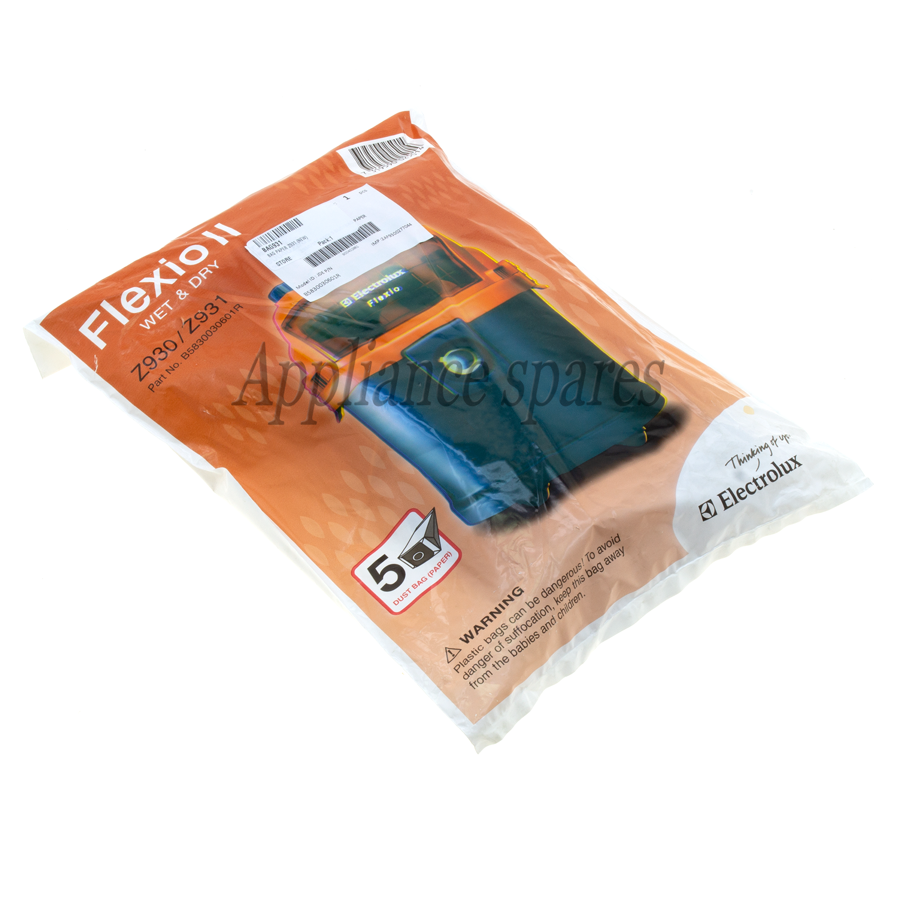Electrolux Vacuum Cleaner Paper Bag
