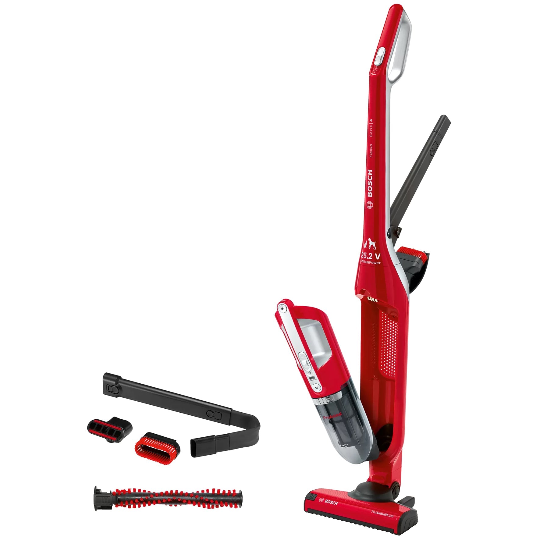 Bosch Vacuum Cleaner Red BBH3ZOO25