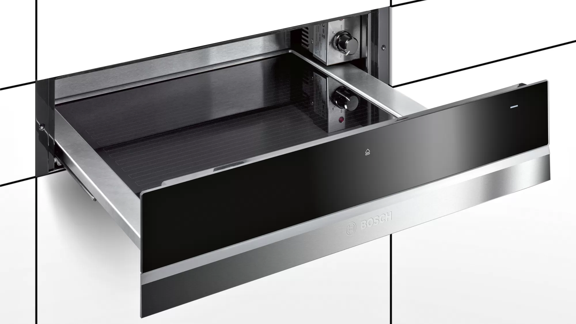 Bosch Warmer Drawer Black Glass BIC630NS1