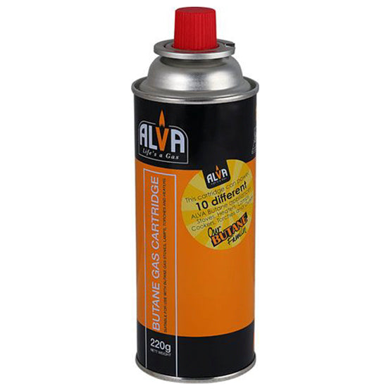 Alva Butane Canister 220g CCR100