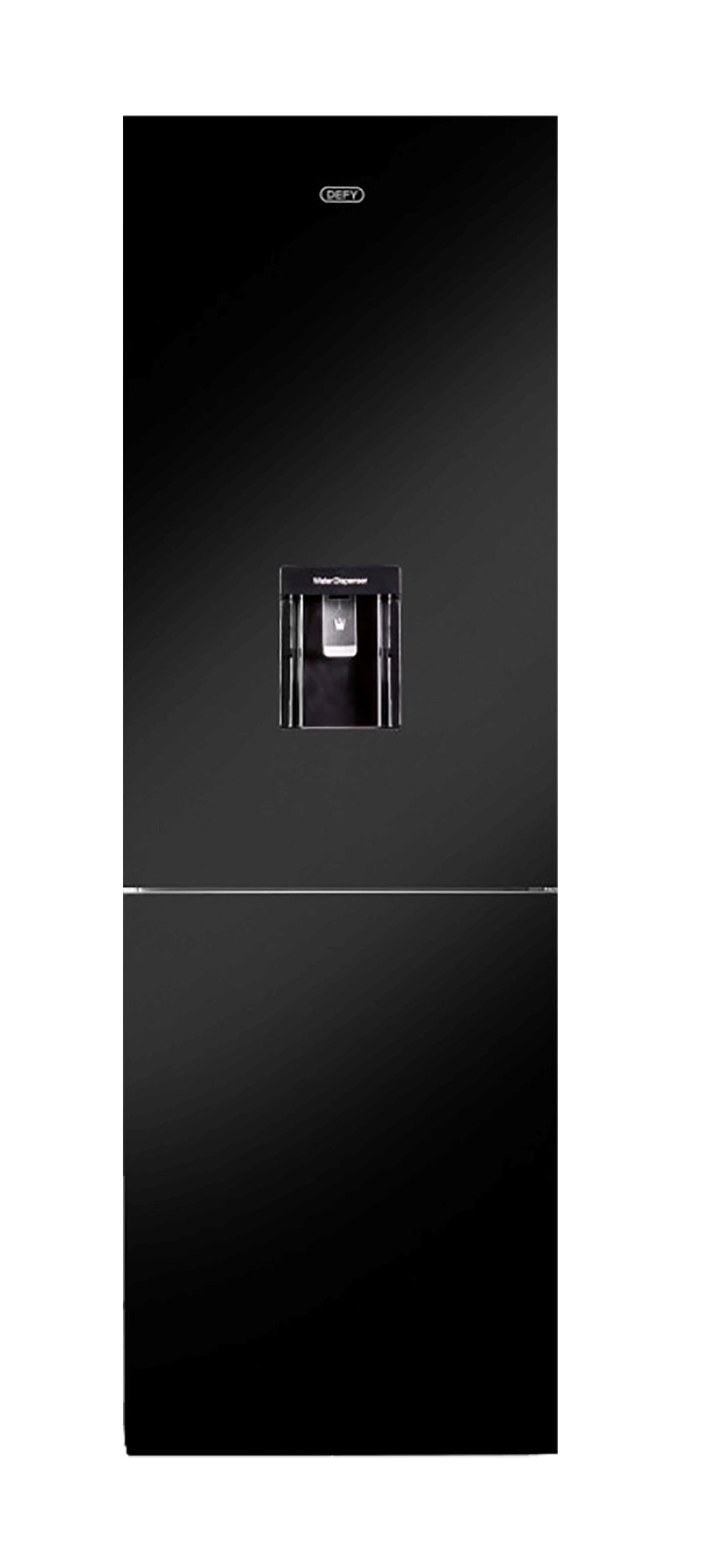 Defy 350L Fridge/Freezer Black DAC652