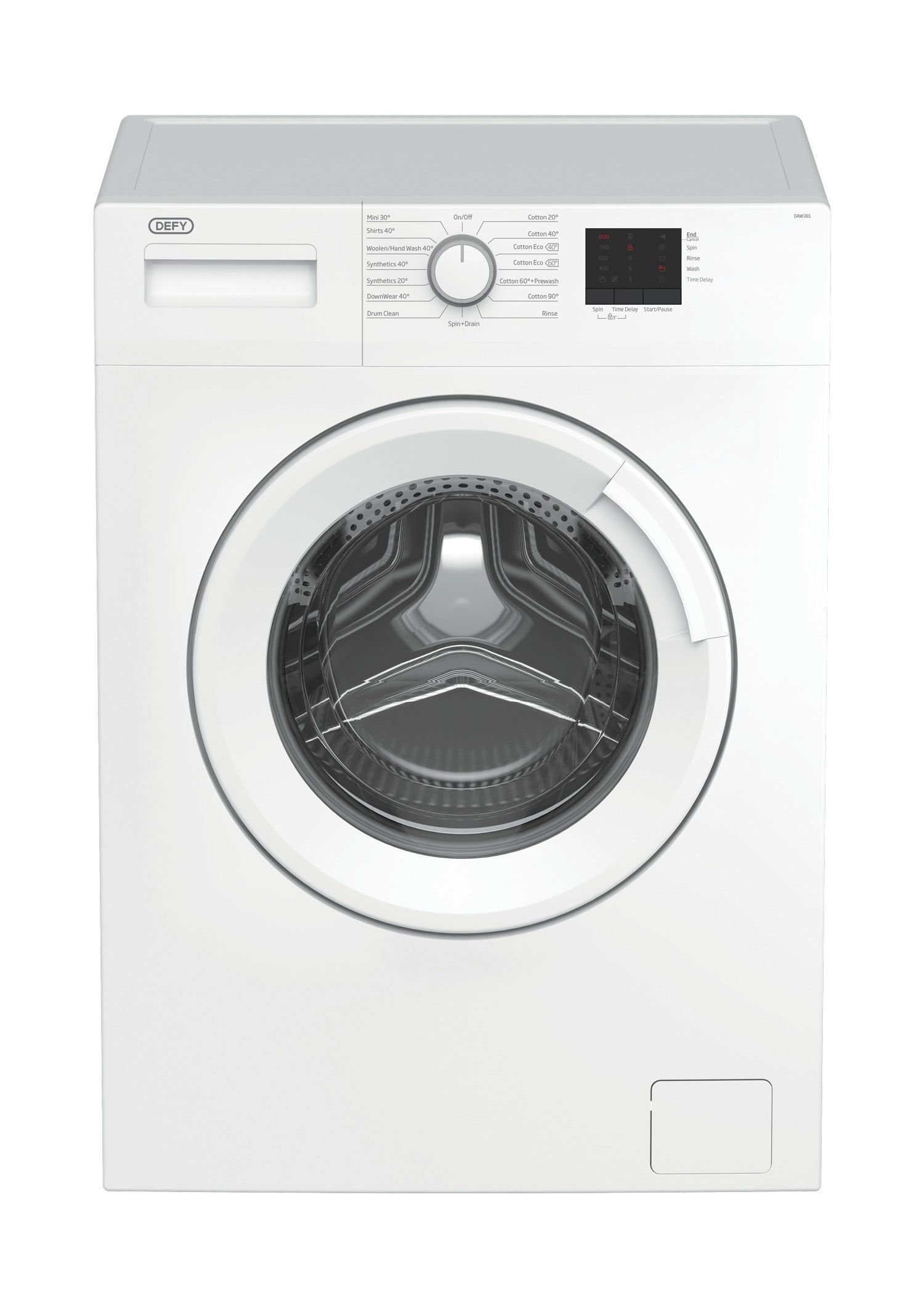 Defy 6kg Front Loader Washing Machine White DAW381